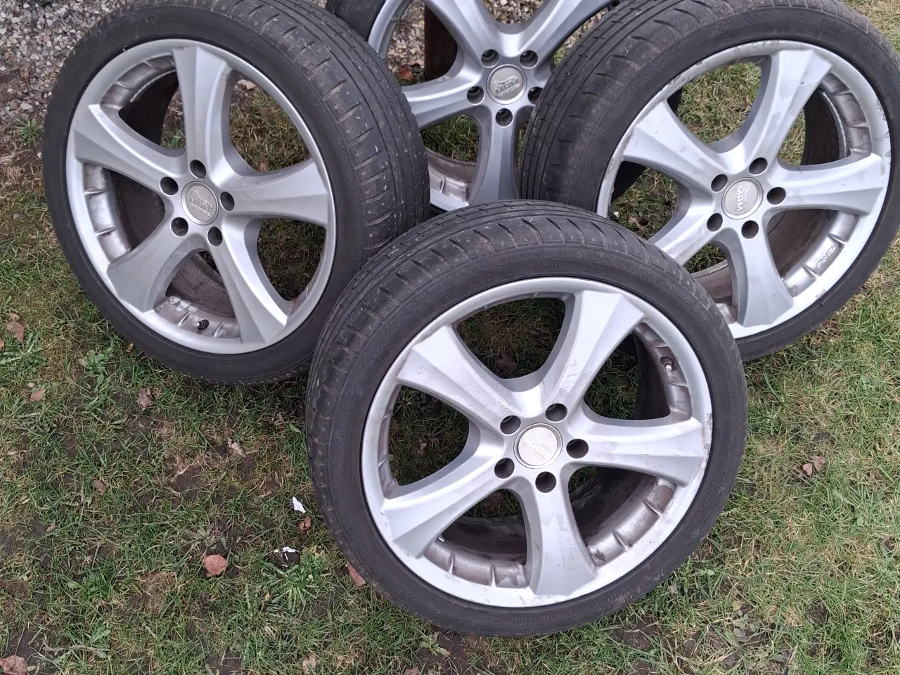 Billede 1 - 4 stk fælge 5 x 112. 