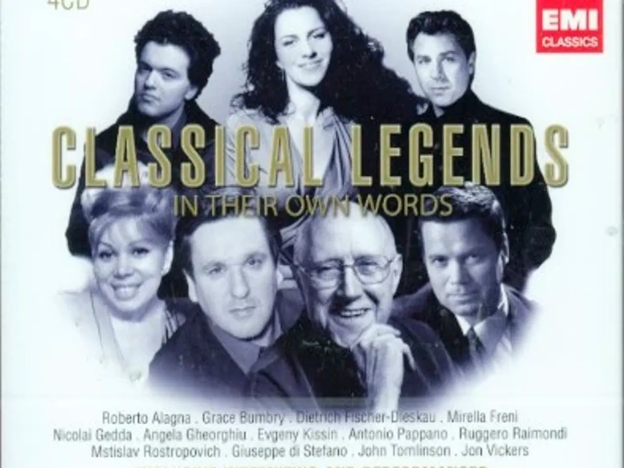 Billede 1 - classical legends, 4 cd
