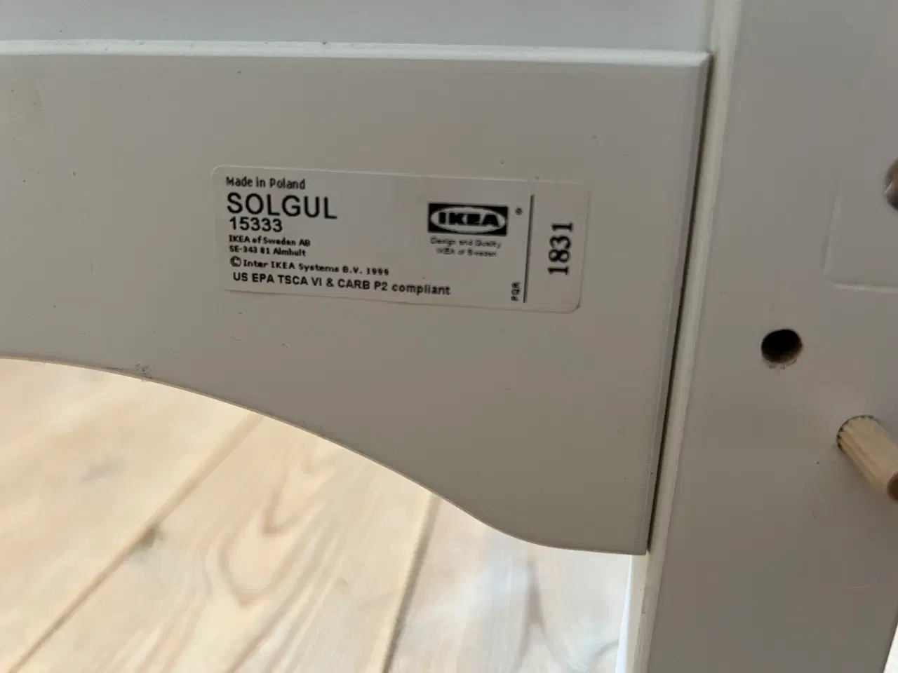 Billede 2 - Gratis tremmeseng