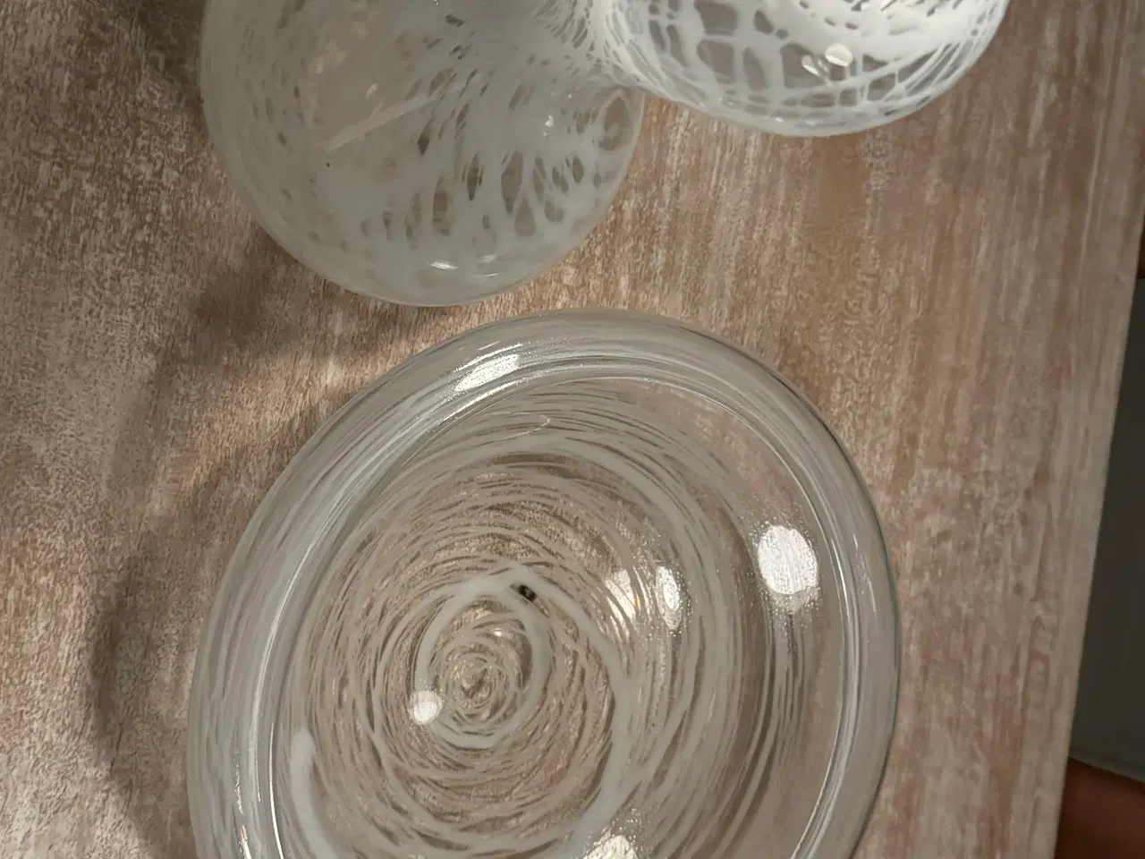 Billede 2 - Glas vase og bordskål