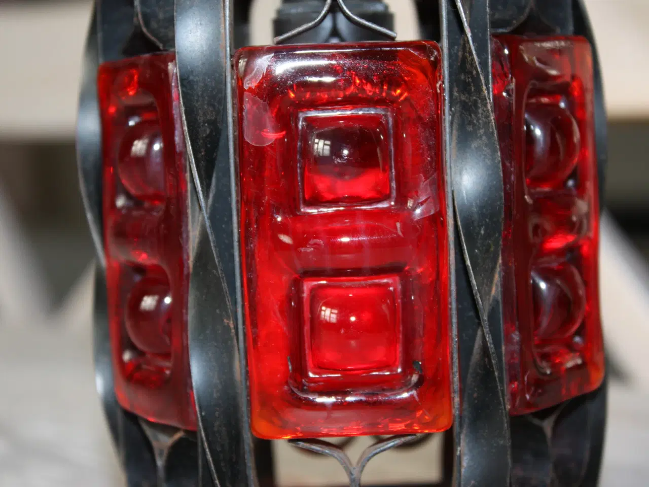 Billede 10 - Alvesta Svensk Design glas lampe højde 19 cm