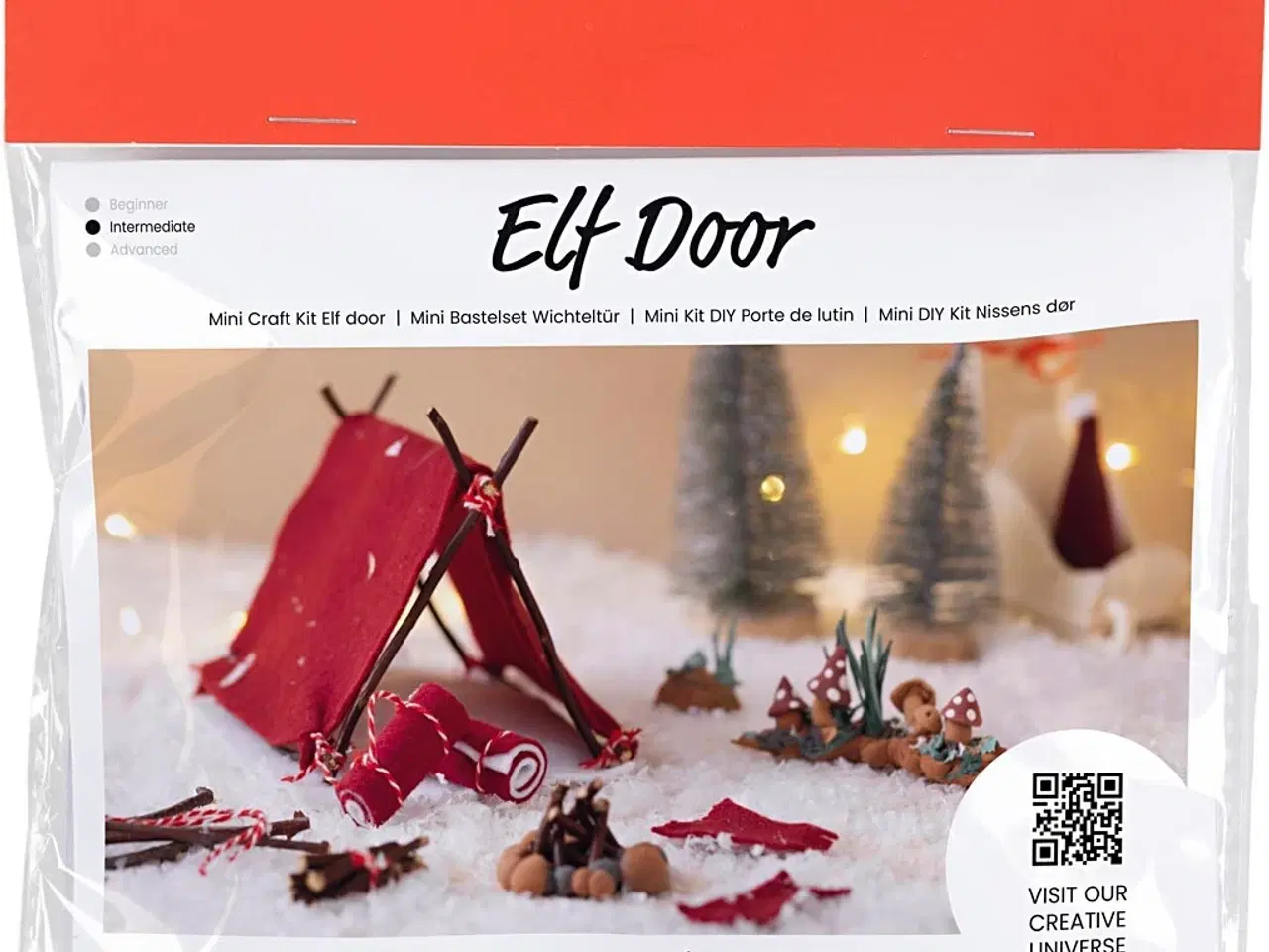 Billede 1 - Mini DIY Kit Nissens Dør, På camping, 1 pk.