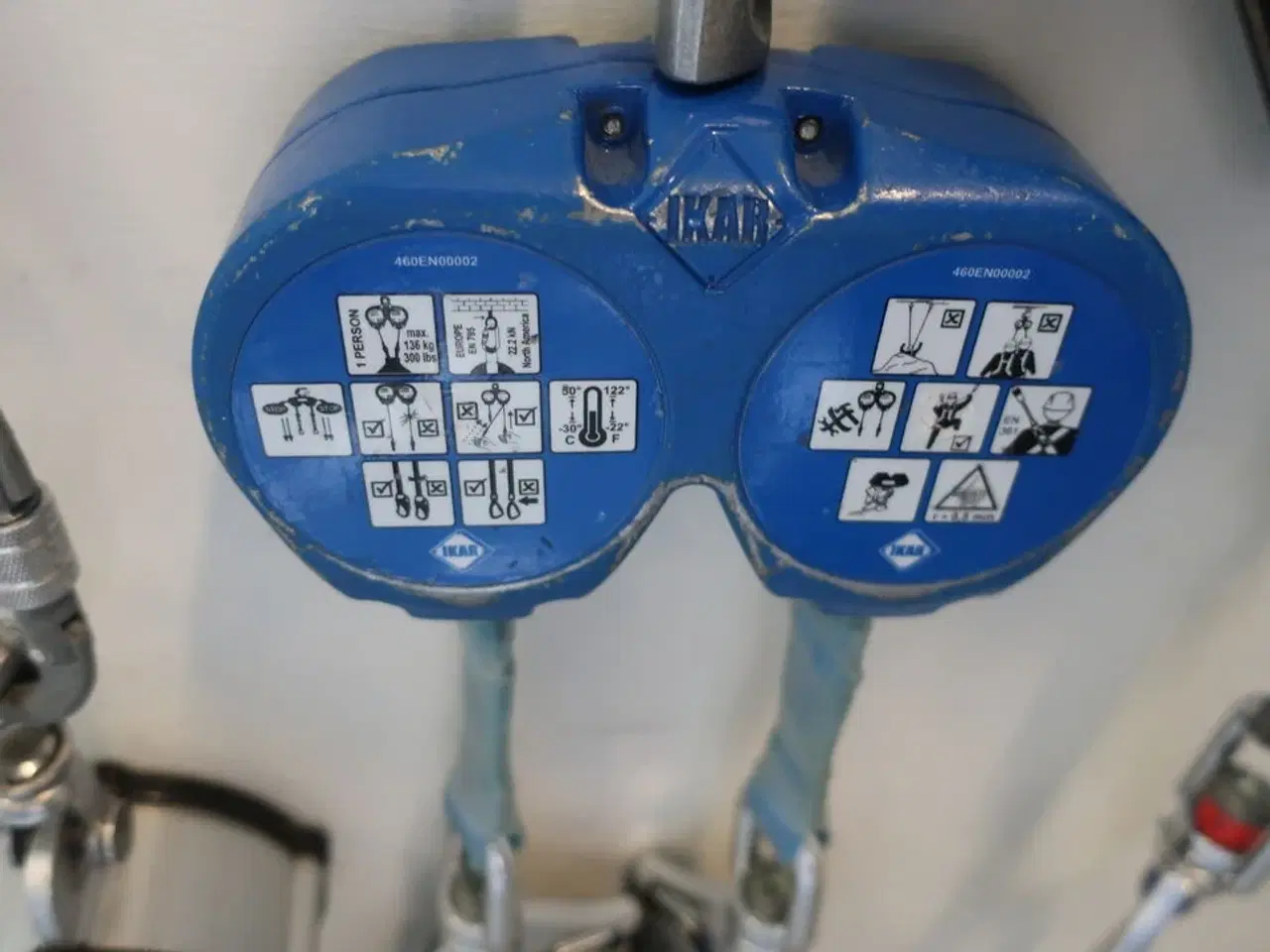 Billede 7 - Div. sikringsgrej, faldblokke m.v. inkl. stativ