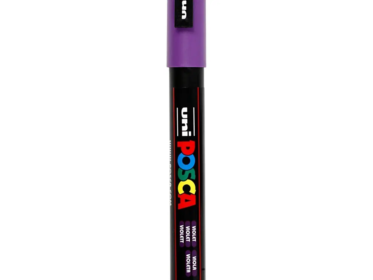 Billede 1 - Posca Tusch, PC-3M, streg 0,9-1,3 mm, fine, violet, 1 stk.