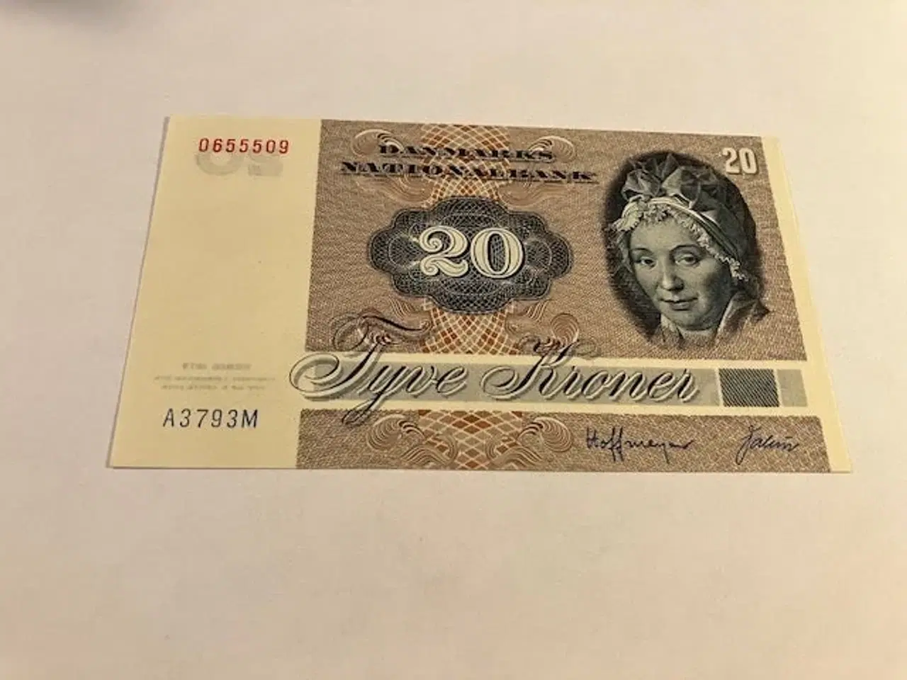 Billede 1 - 20 Kroner Seddel Danmark