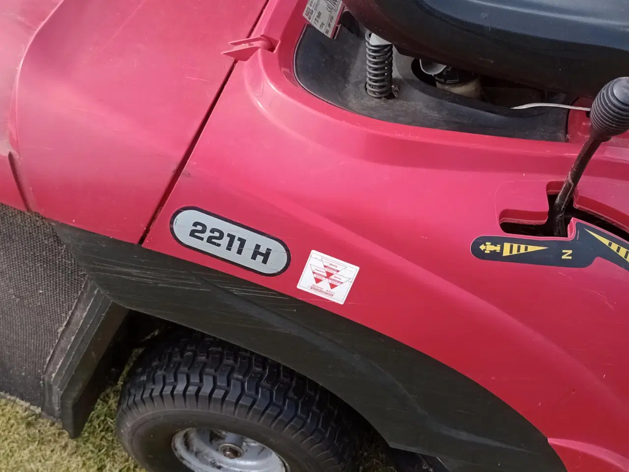 Billede 5 - Plænetraktor Massey Ferguson