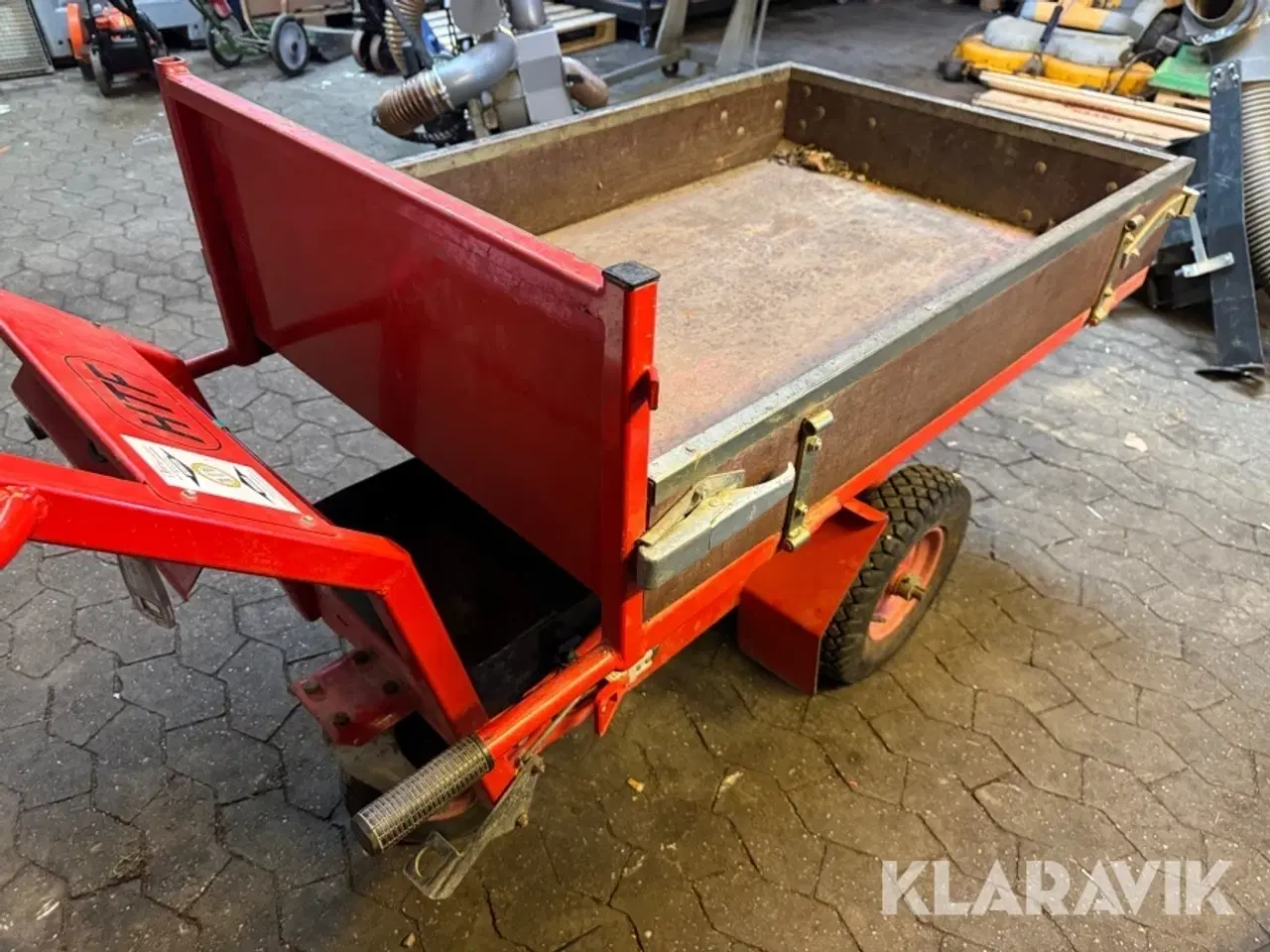 Billede 9 - Elektrisk trillebør HTF E201 med tip