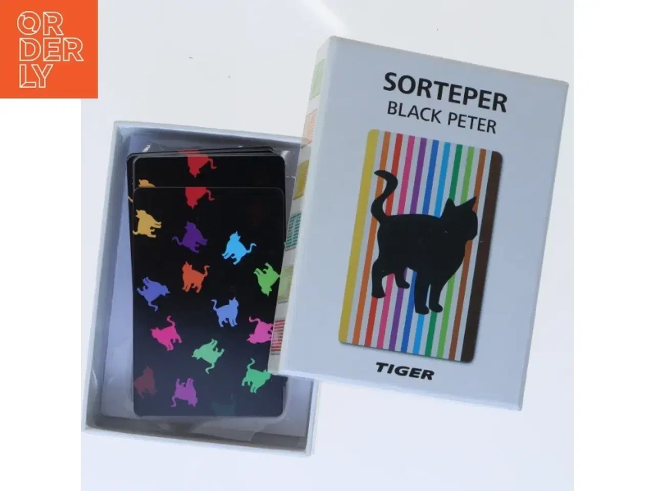 Billede 3 - Sorteper kortspil fra Tiger (str. 2x12x9 cm)