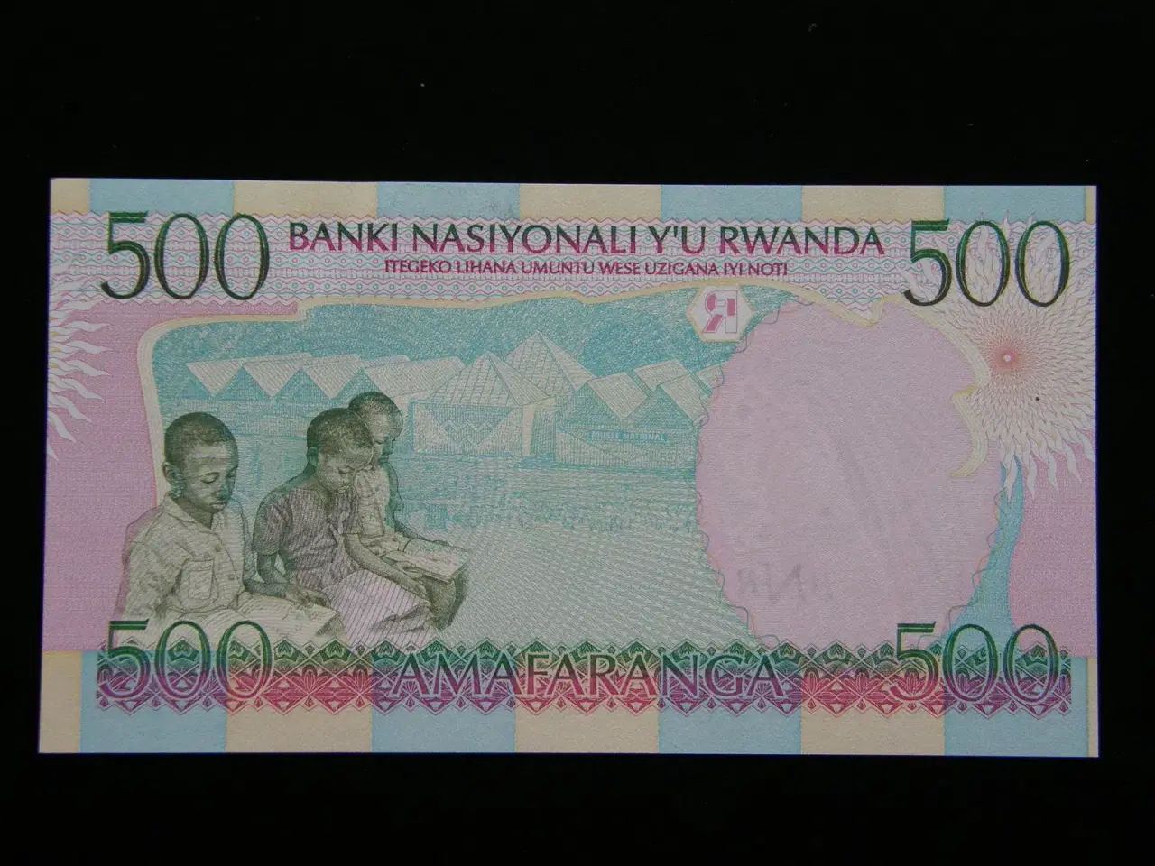 Billede 2 - Rwanda  500 Francs 1998  P26  Unc.