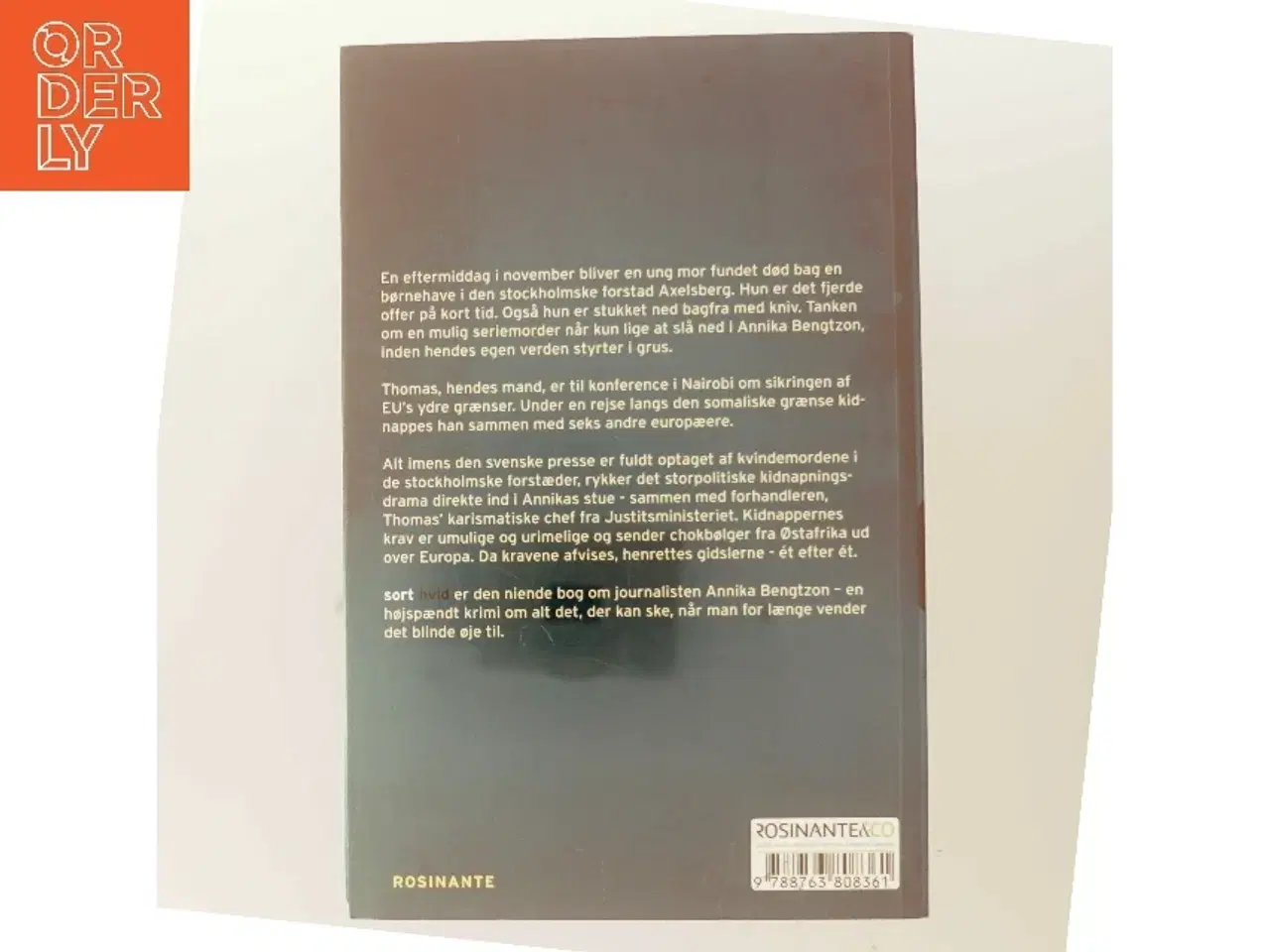 Billede 3 - Sort hvid af Liza Marklund (Bog)