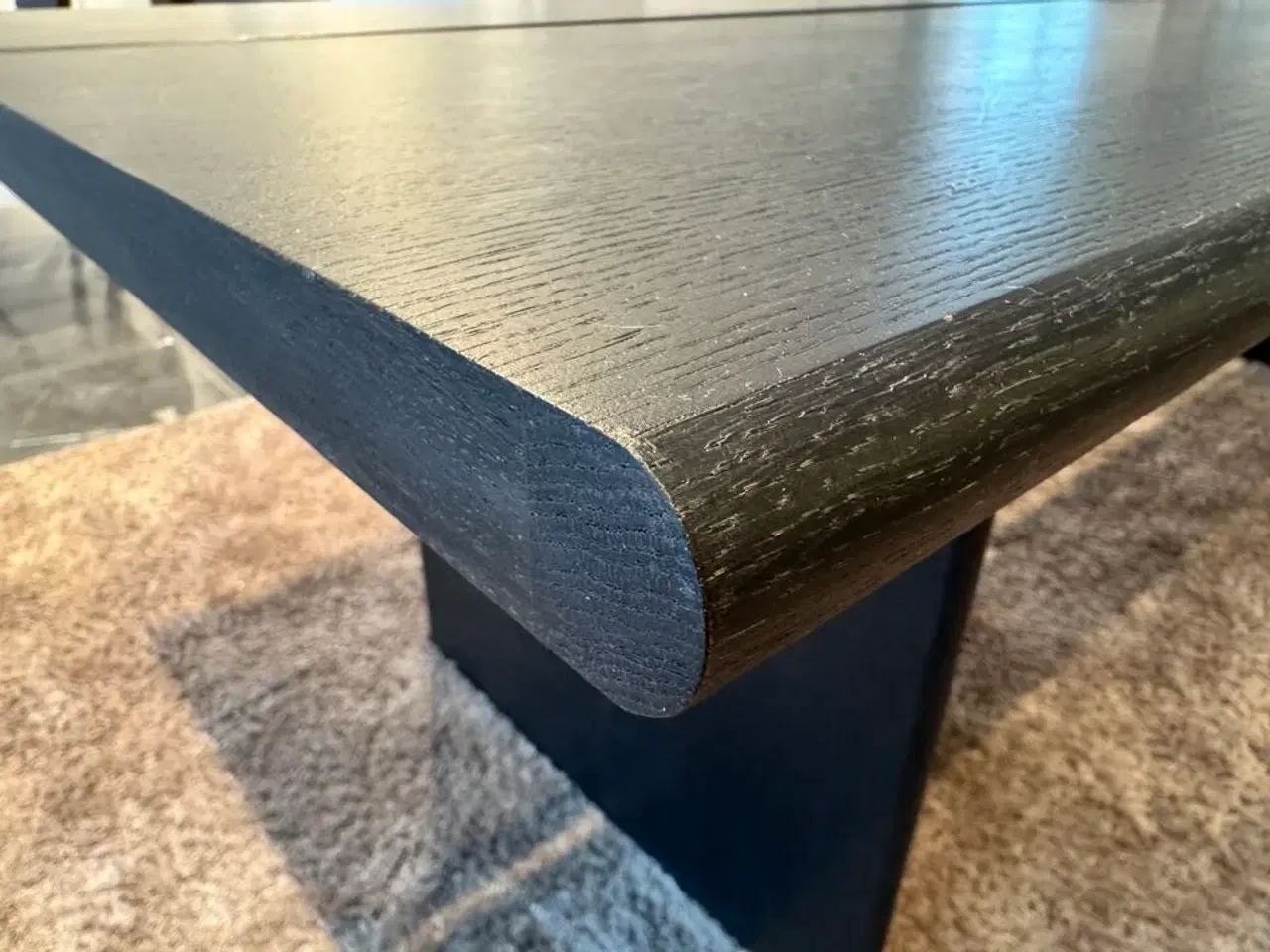 Billede 9 - Plankebord i massiv røget eg