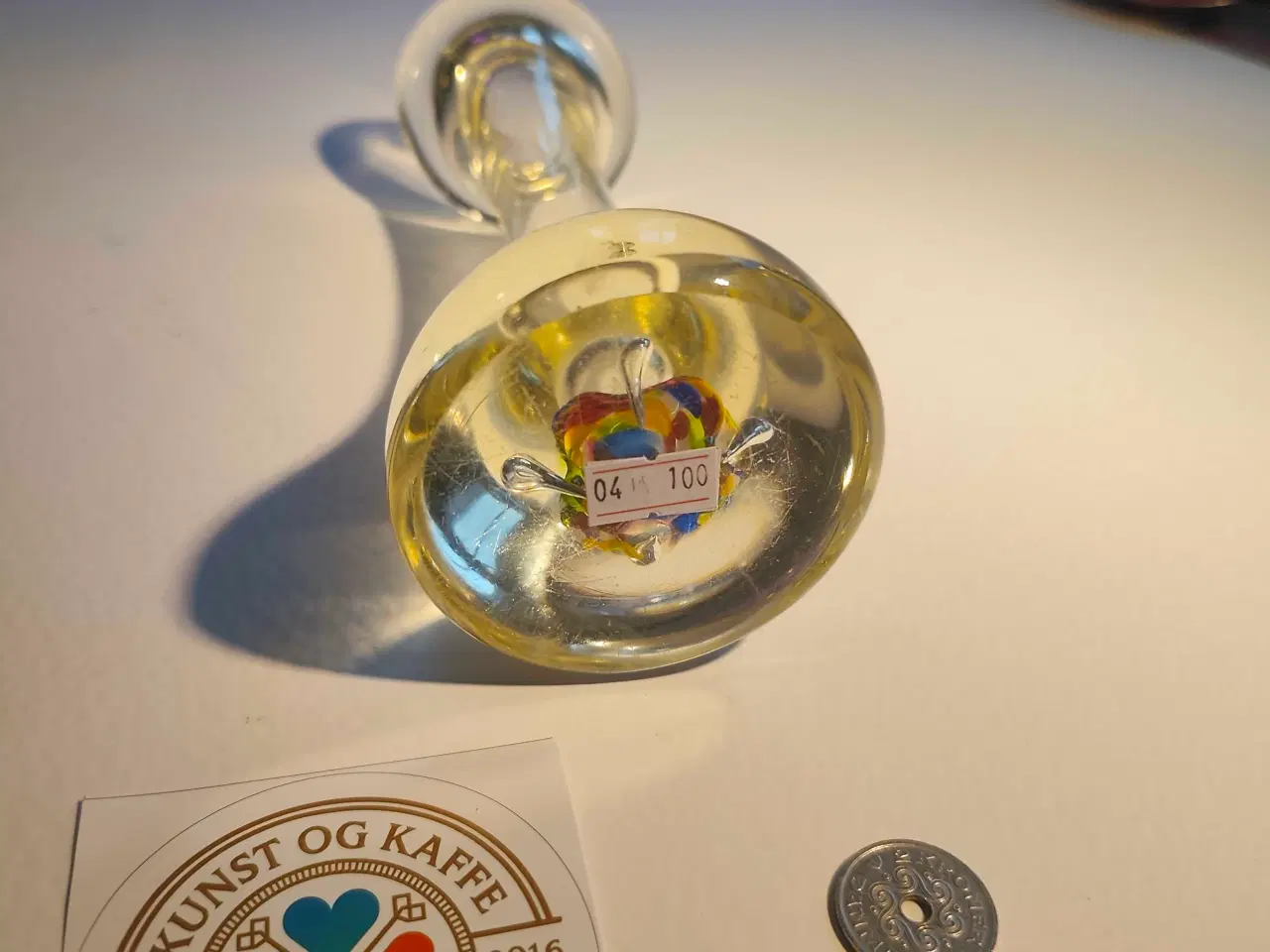 Billede 4 - Holmegaard orkide vase.