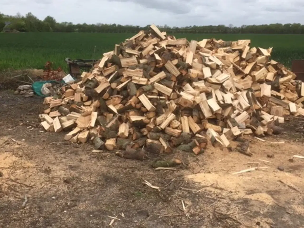 Billede 1 - Brænde nåle  og løvtræ tørt