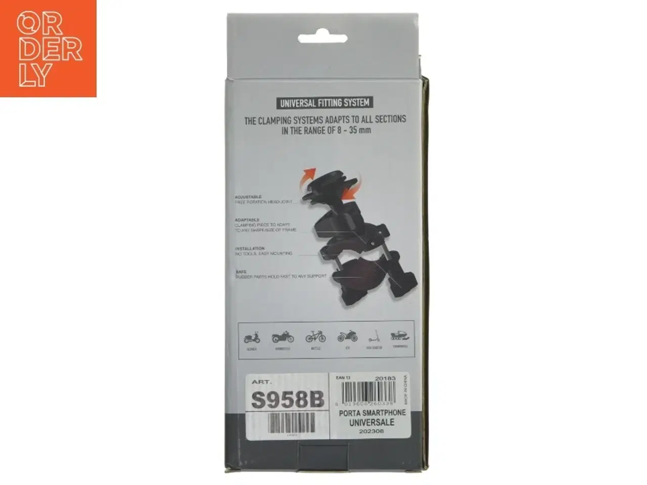 Billede 2 - Givi smartphone holder til mc og cykel