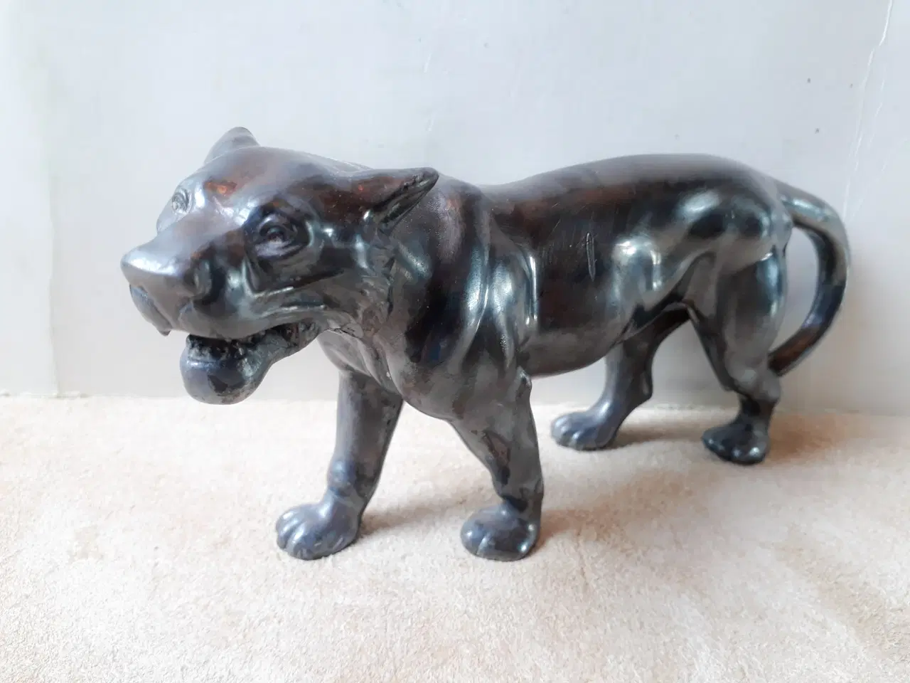 Billede 5 - Metal Tiger Figur 