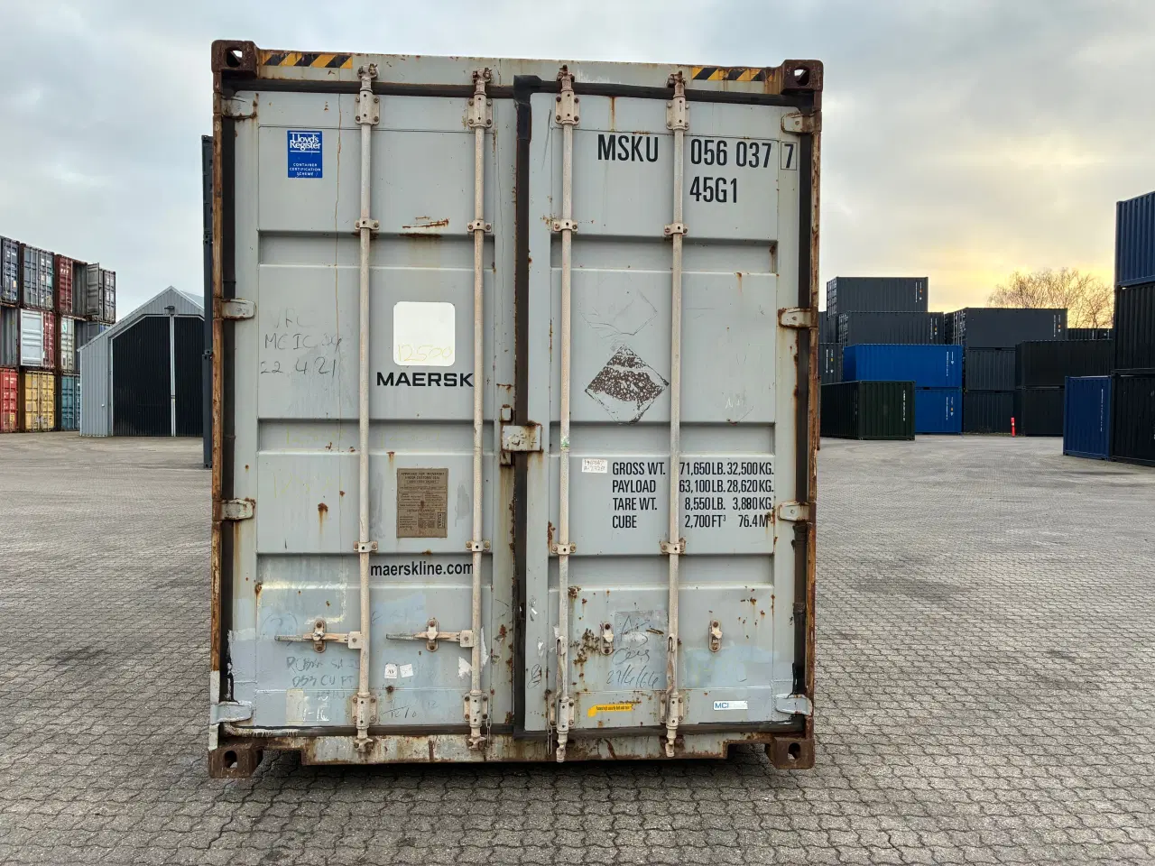 Billede 1 - 40 fods Container HC (290 Cm) - ID: MSKU 056037-7