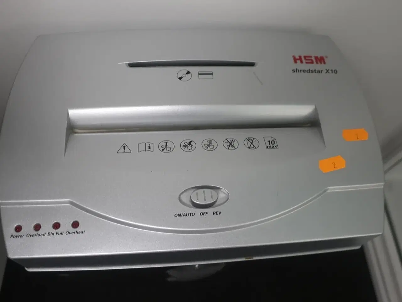 Billede 2 - Makulator HSM Shredstar X10