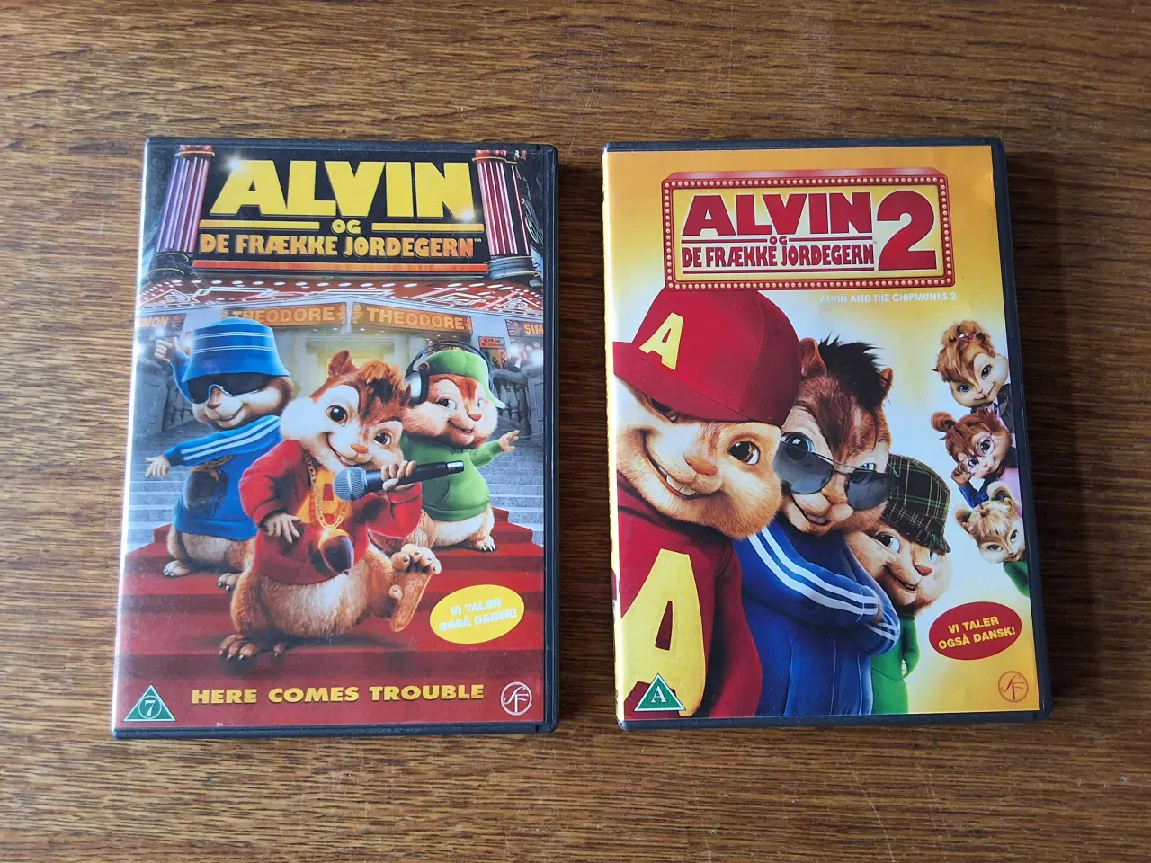 Billede 1 - ALVIN og DE FRÆKKE JORDEGERN. + 1+2