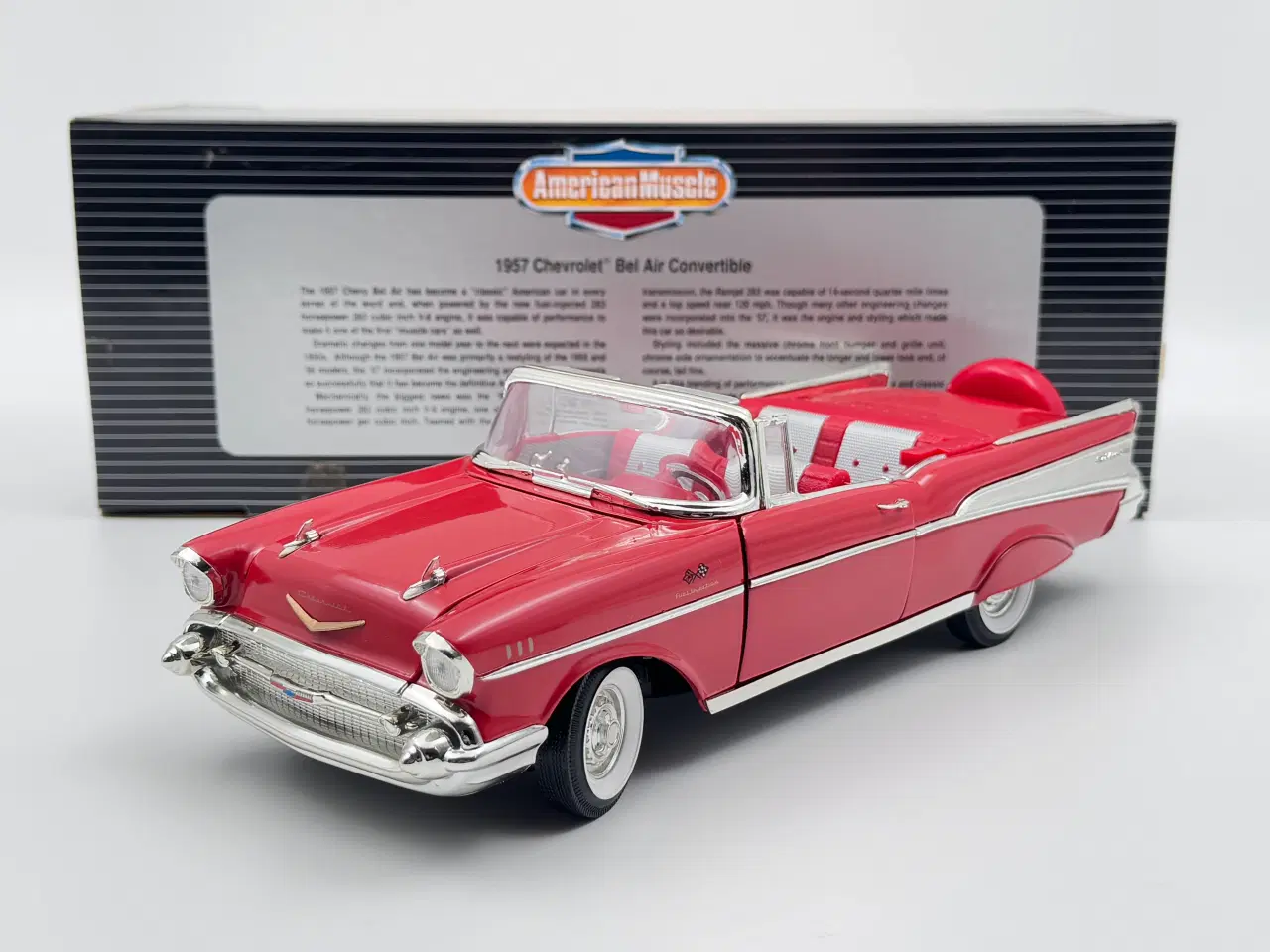 Billede 1 - 1957 Chevrolet Bel Air Convertible 1:18