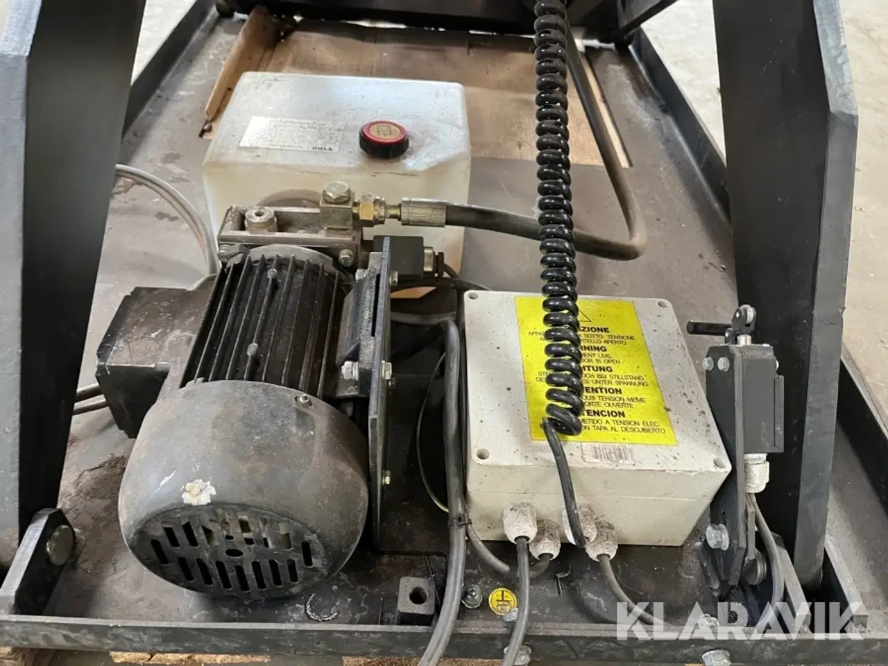 Billede 12 - Løftebord Dansk Værktøjs salg HIW4.0EU 2000 kg