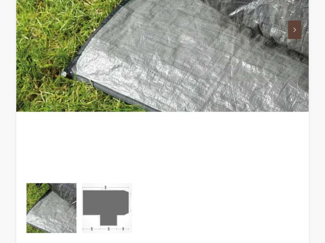 Billede 5 - Outwell Oakdale 5pa med originalt underlag+cozytæp