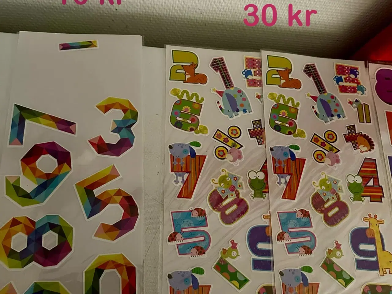 Billede 5 - Klister mærker sælges til dagbog og andet 