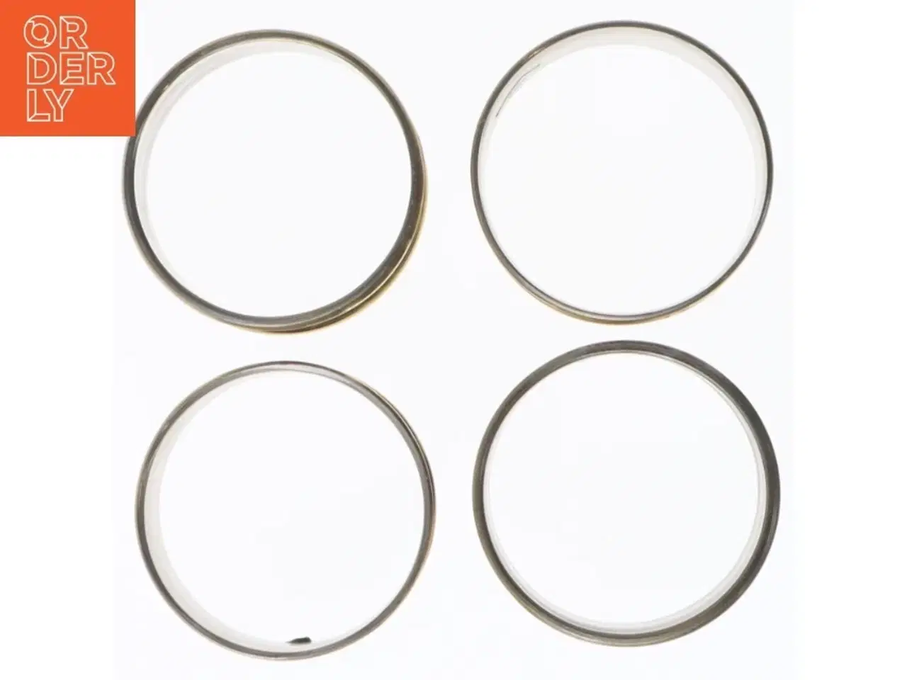 Billede 1 - Vintage servietringe (str. Ø 4,5 cm)