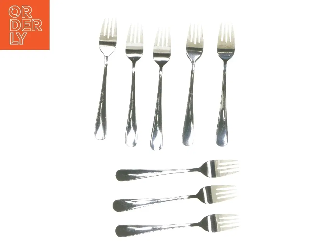 Billede 2 - Bestiksæt med 8 gafler fra Aida (str. 8 stk 19 cm)