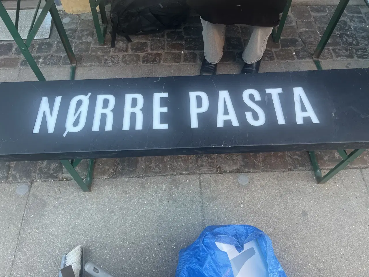 Billede 1 - Nørre Pasta reklame skilt 