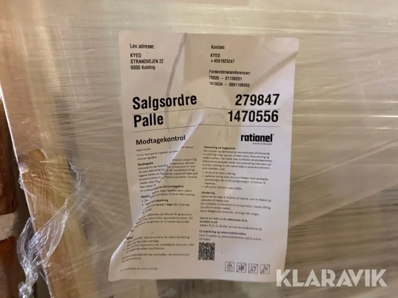 Billede 4 - Vindue Rationel R9010 træ/alu 3-lags lysglas fastparti