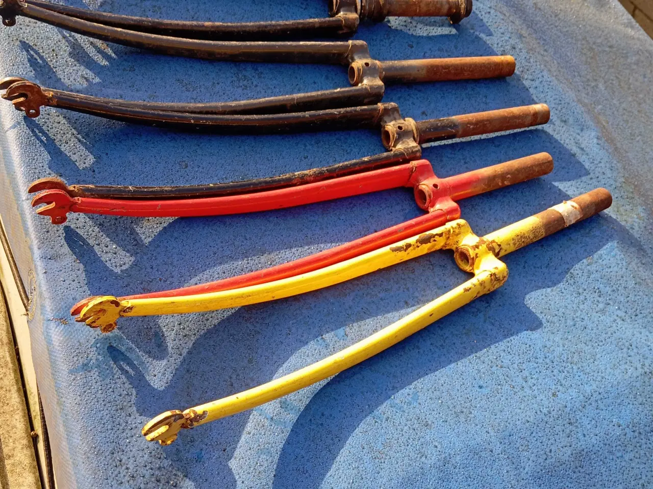 Billede 1 - Retro forgaffel til gamle cykler 