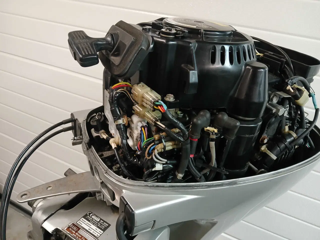 Billede 5 - 20 hk honda påhængsmotor L.ben Årg. 2005