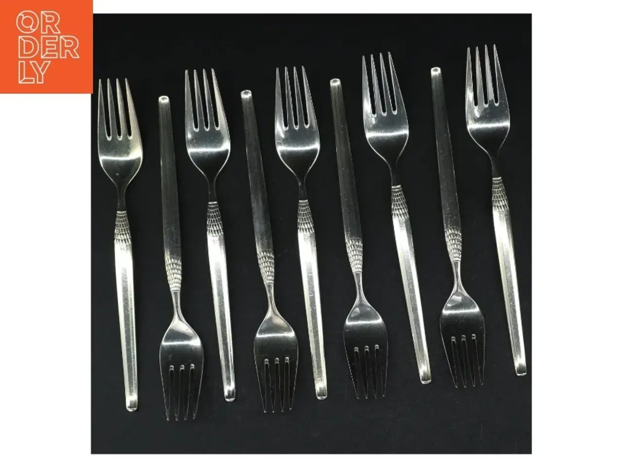 Billede 1 - Cherie Sølv plet gafler (str. 20 cm)fra Gense
