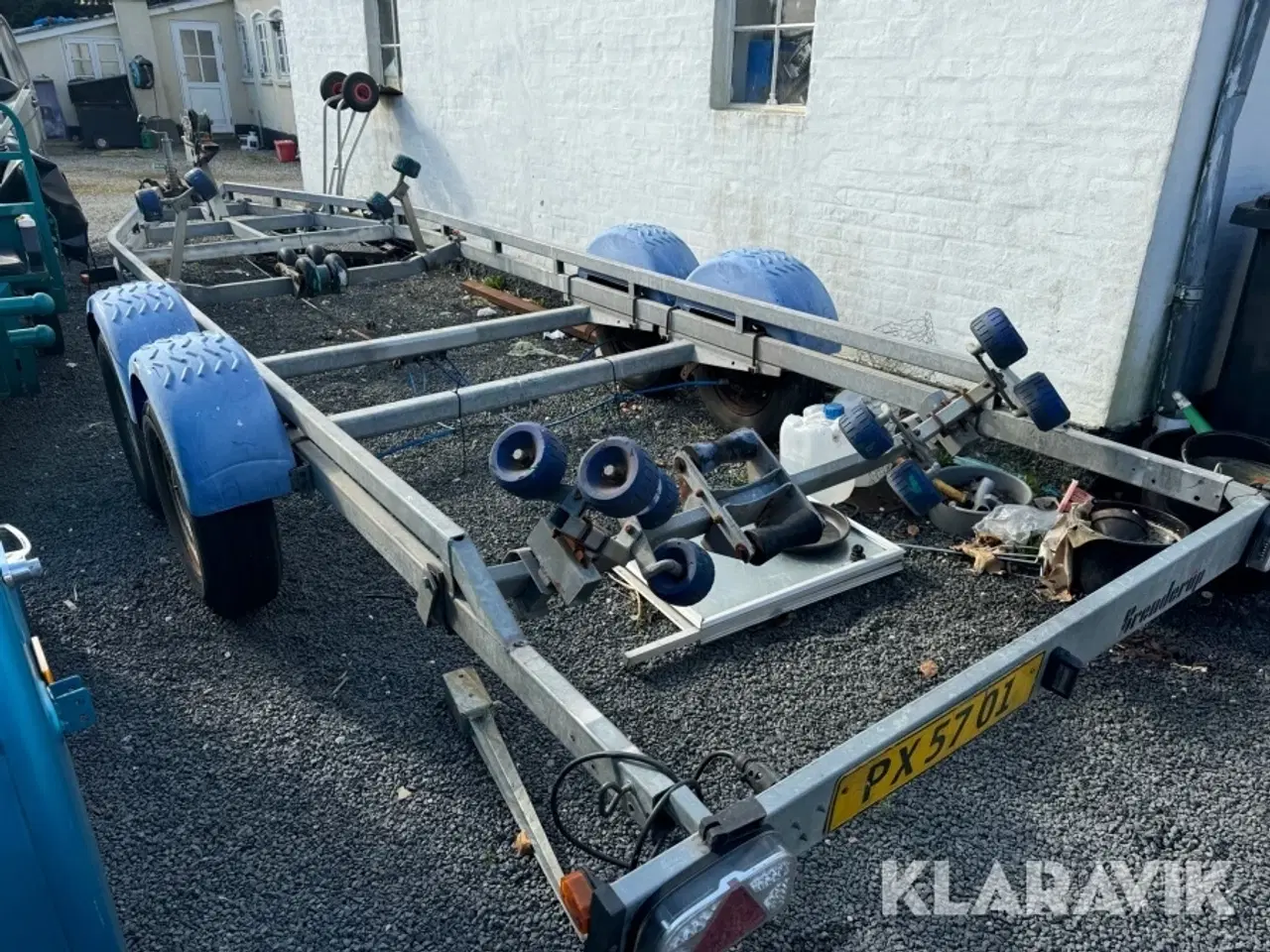 Billede 1 - Bådtrailer og Bayliner Sunbridge båd Brenderup OC5