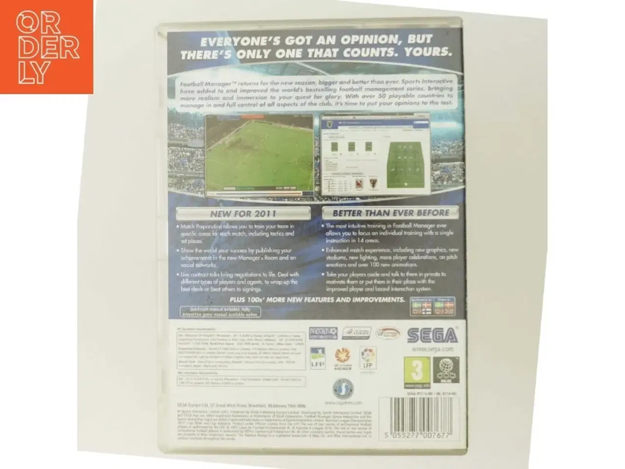 Billede 3 - Football Manager 2011 PC/Mac Spil fra SEGA