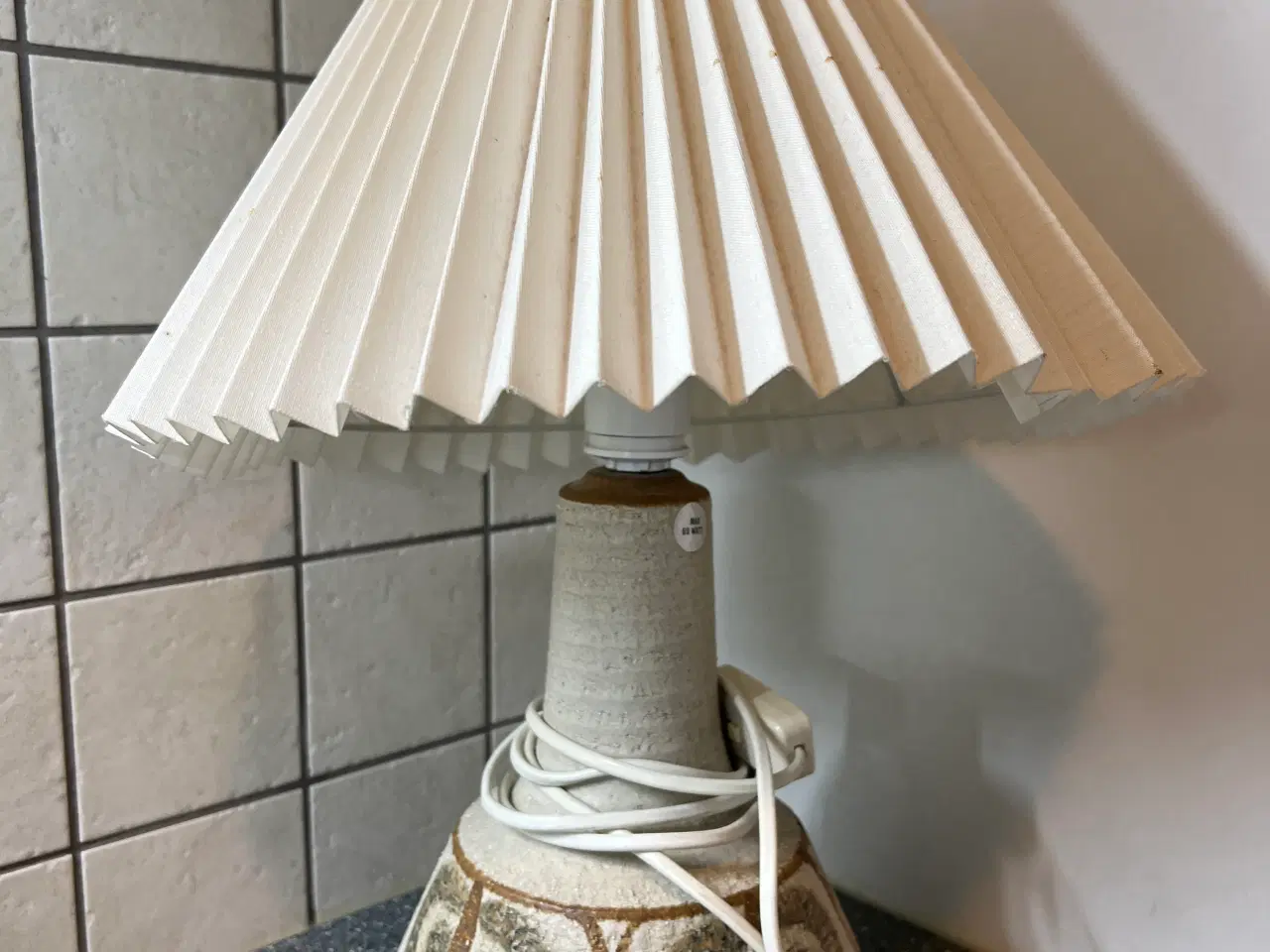 Billede 1 - Søholm keramik bordlampe