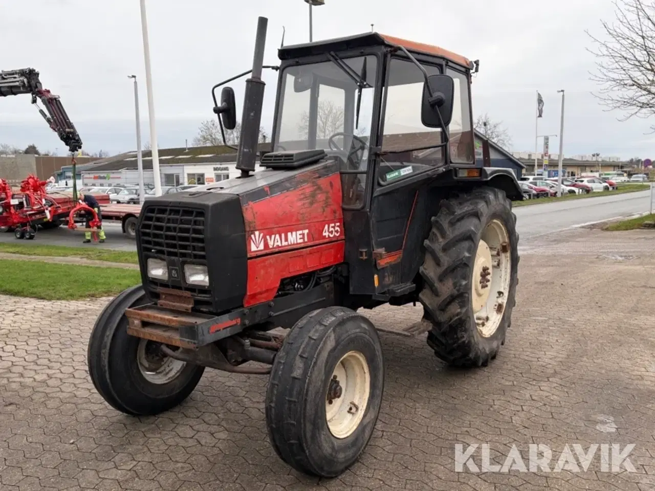 Billede 1 - Traktor Valmet 455 - A 95 Valtrab 2WD