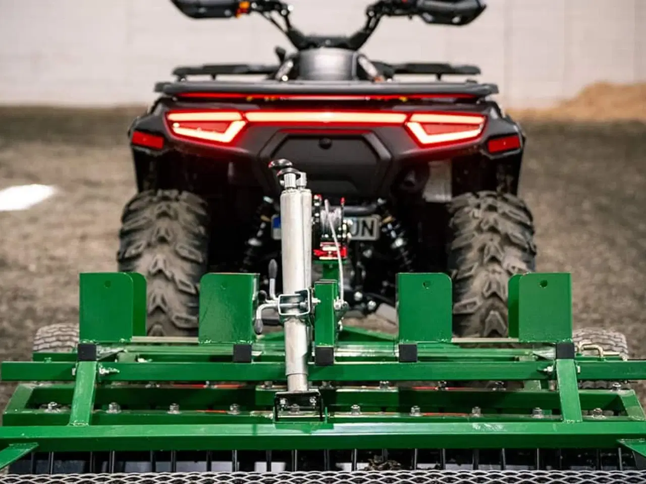 Billede 6 - Kellfri Ridebaneplaner / fabriksny / efterspændt model til ATV og kugletræk / 150 cm bredde