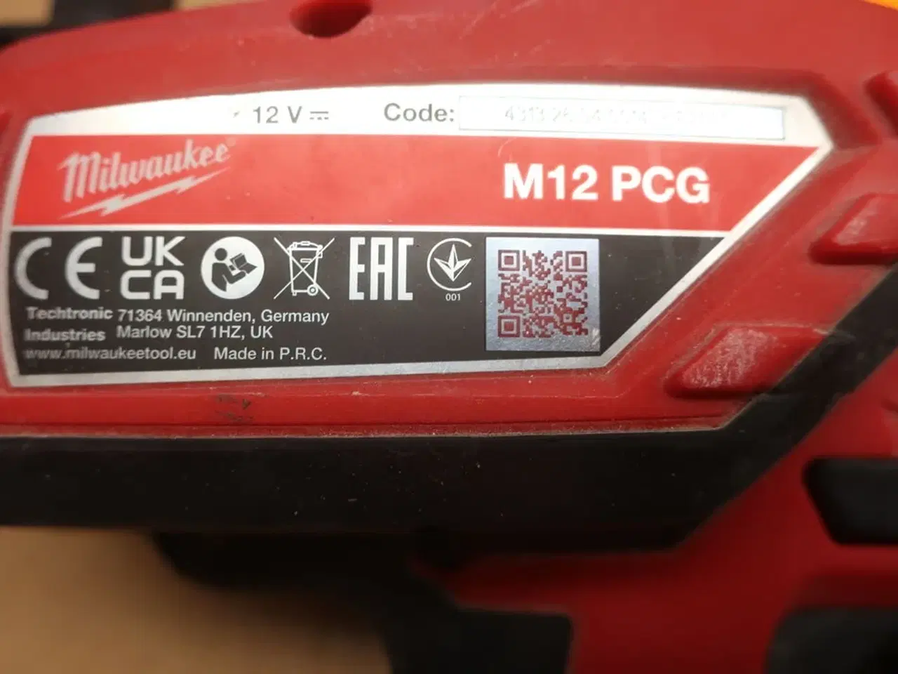 Billede 2 - Fugepistol og skruemaskine MILWAUKEE M12 PCG, M12 BPD