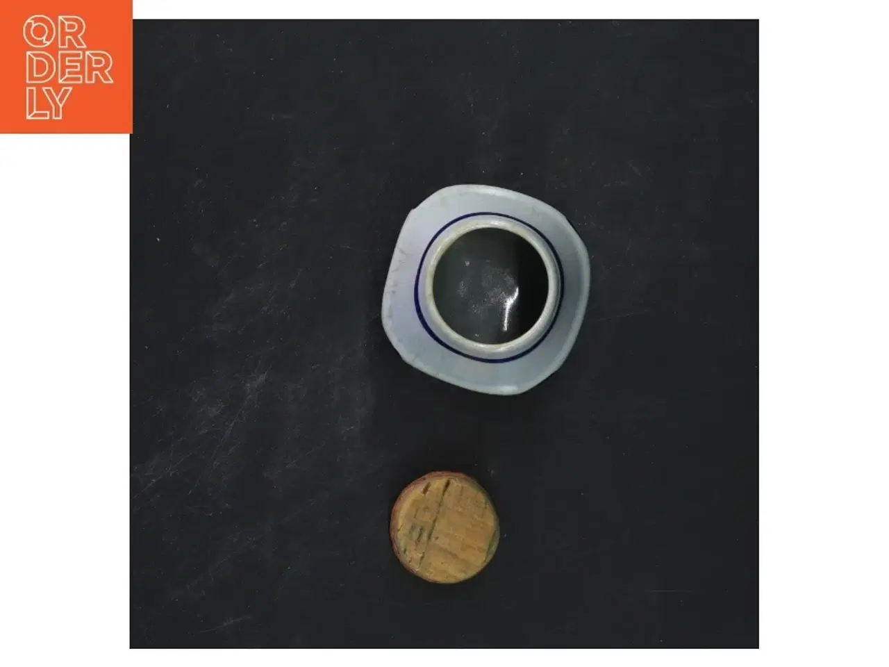 Billede 2 - Søholm Peber krydderikrukke med korklåg  (str. 9x6 cm)