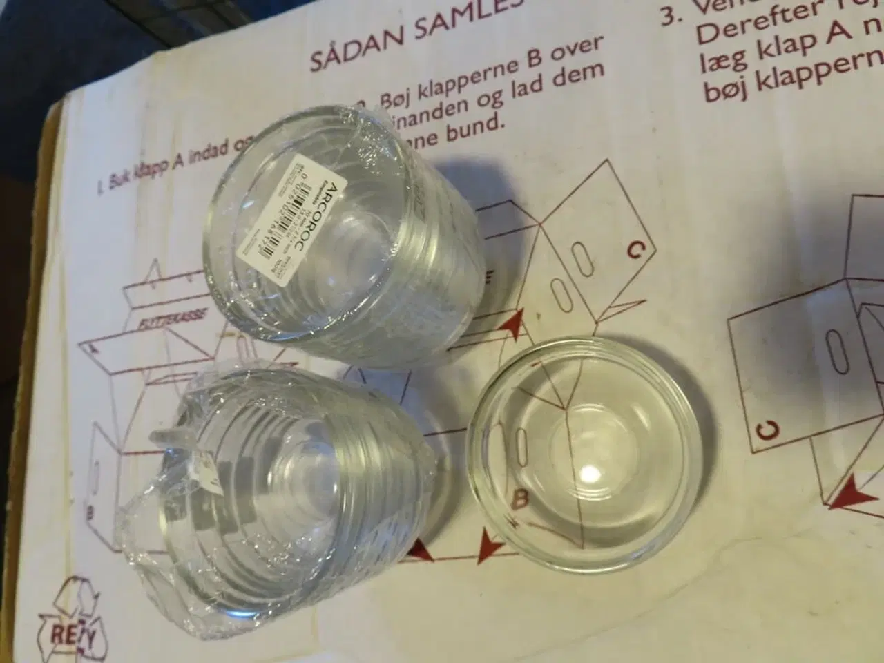 Billede 5 - 12 stk. små glasskåle, ARCOROC 70 mm.