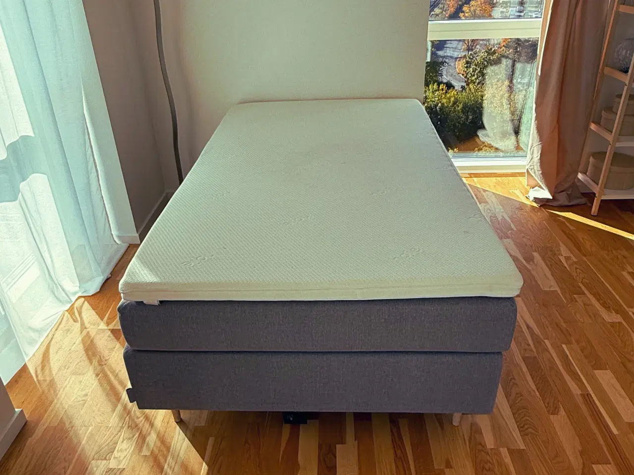 Billede 2 - Kontinentalseng Høie C250 – 120x200 cm, grå