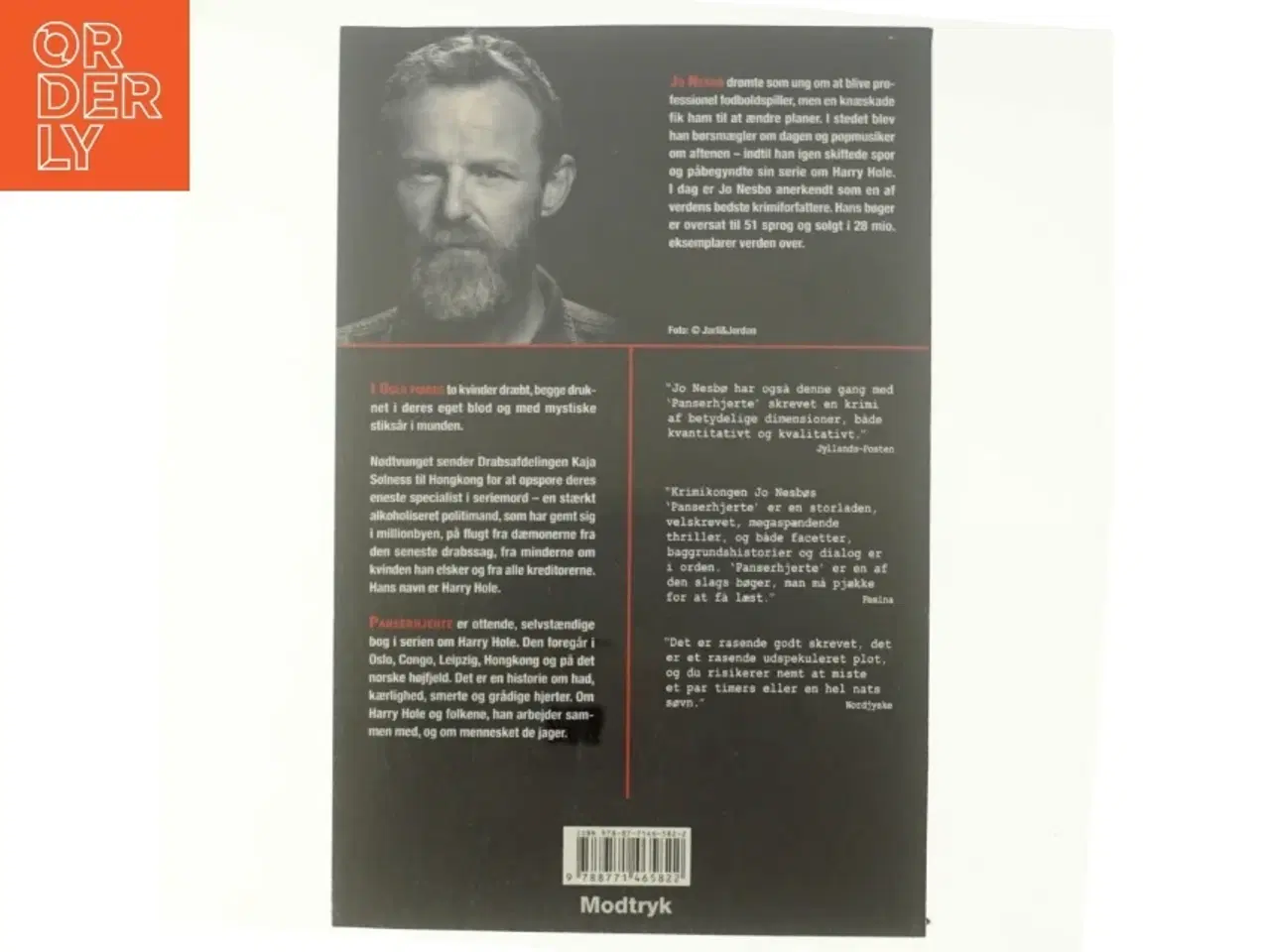 Billede 3 - Panserhjerte af Jo Nesbø (Bog)
