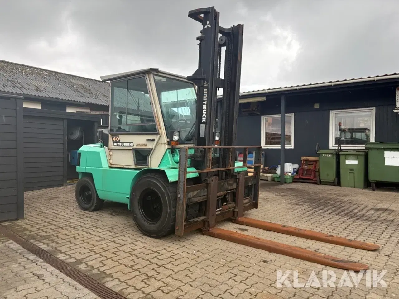 Billede 3 - Gaffeltruck Mitsubishi FD40