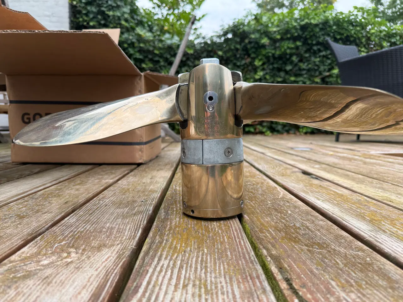 Billede 4 - GORI 3-bladet foldepropel til sejlbåd