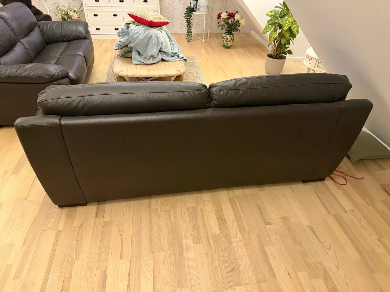 Billede 3 - 3 personers Lædersofa Violino