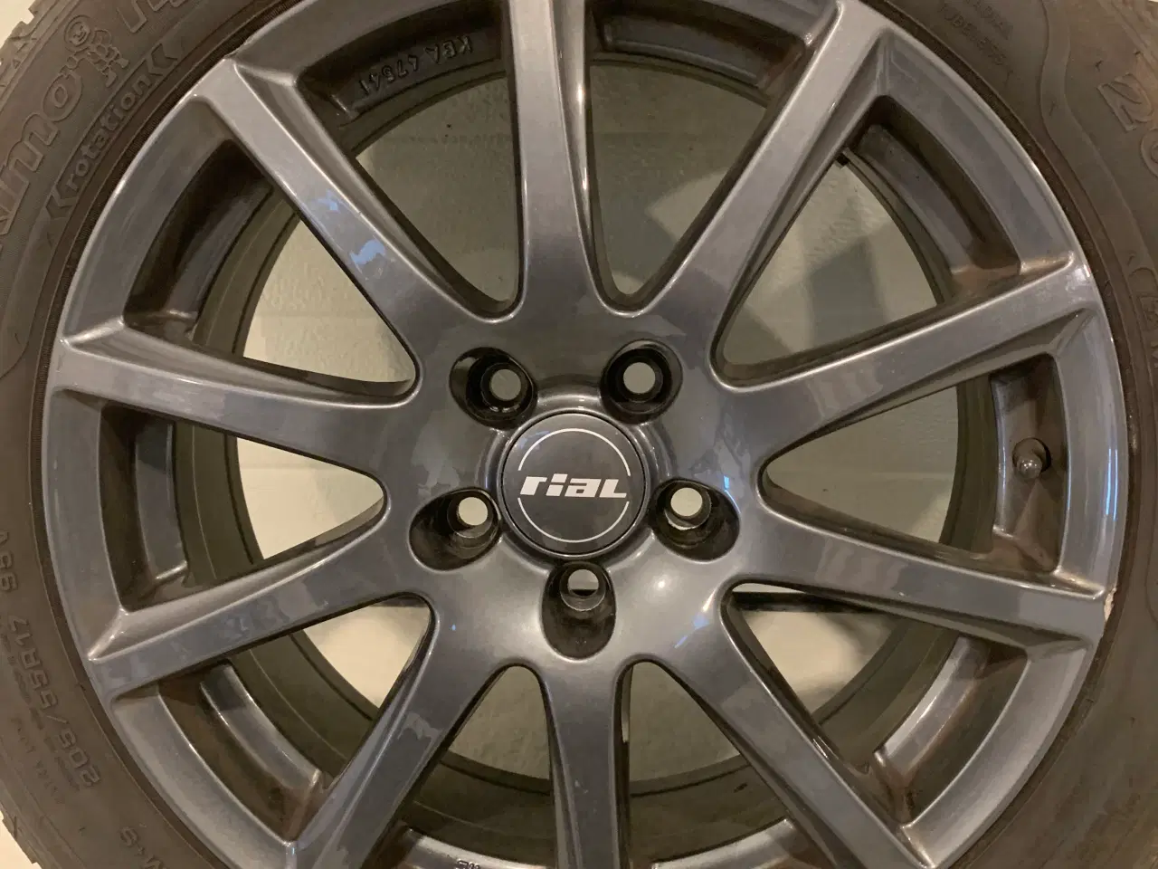 Billede 1 - Flotte 17” Rial alu med Michelin vinterdæk