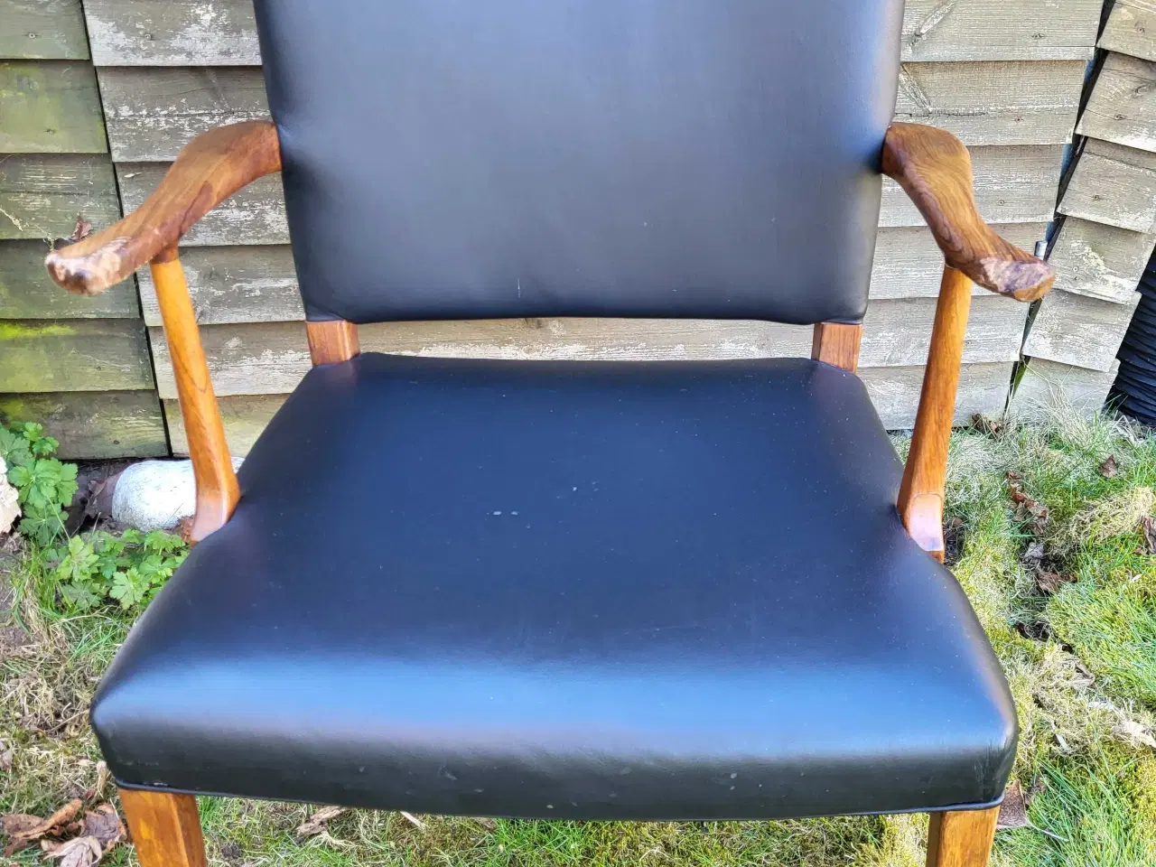 Billede 2 - Retro lænestol eller spisebordsstol 