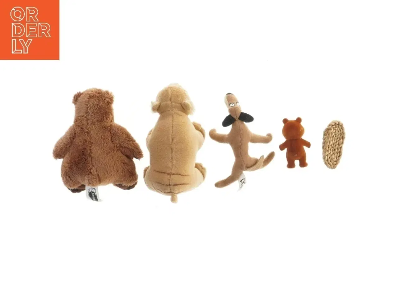 Billede 2 - Sæt af små tøjdyr (str. 6-13 cm)