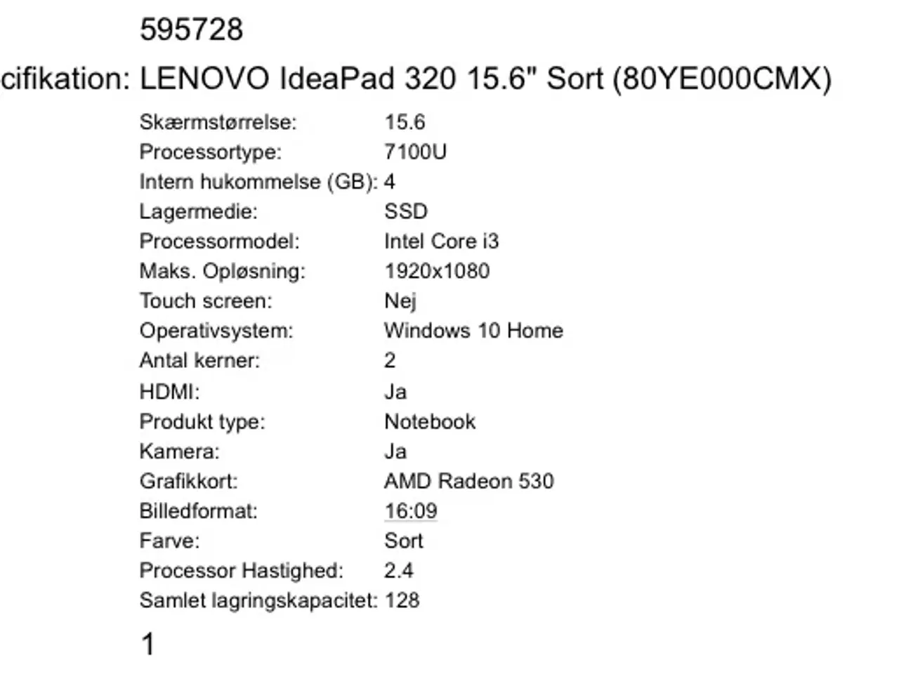 Billede 4 - God Lenovo bærbar pc